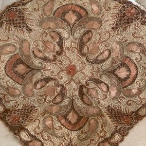 Table cloth hand made from India